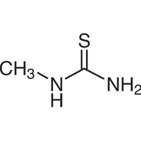 N-Methylthiourea Chemische Struktur