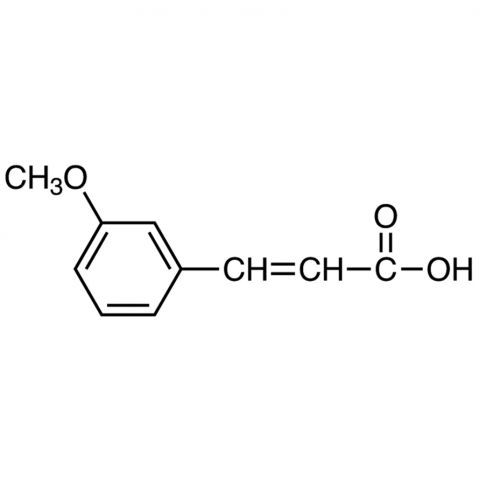 3-Methoxycinnamic acid Chemical Structure