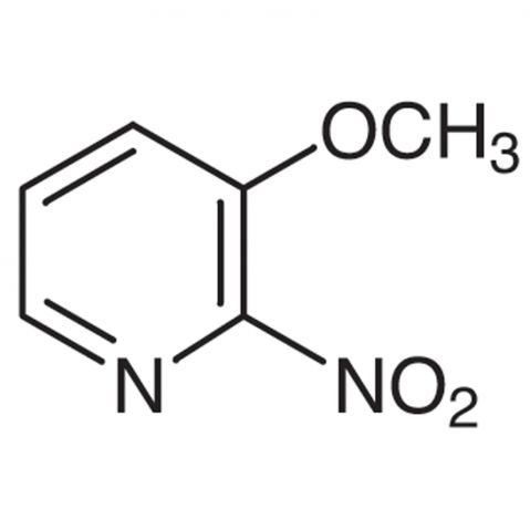 3-Methoxy-2-nitropyridine التركيب الكيميائي