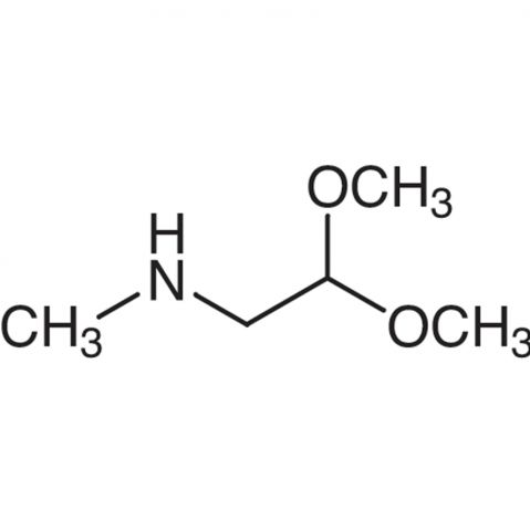 (Methylamino)acetaldehyde dimethyl acetal Chemical Structure