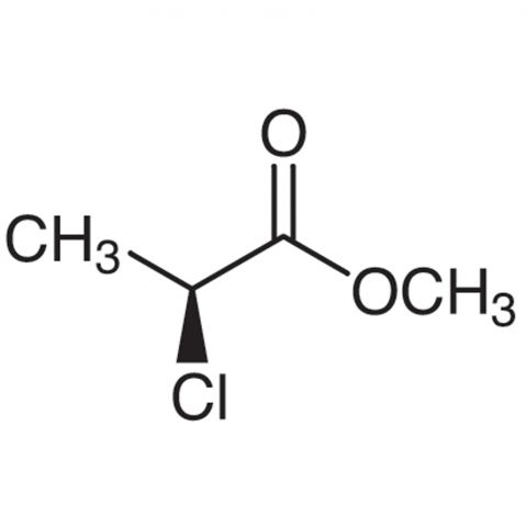 (-)-Methyl (S)-2-chloropropionate التركيب الكيميائي