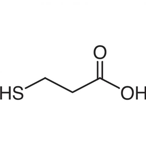 3-Mercaptopropionic acid Chemical Structure