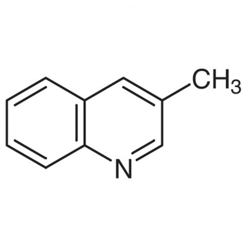 3-Methylquinoline Chemical Structure