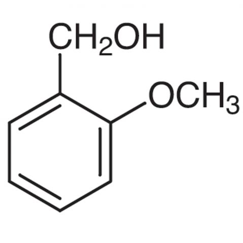 2-Methoxybenzyl alcohol Chemische Struktur