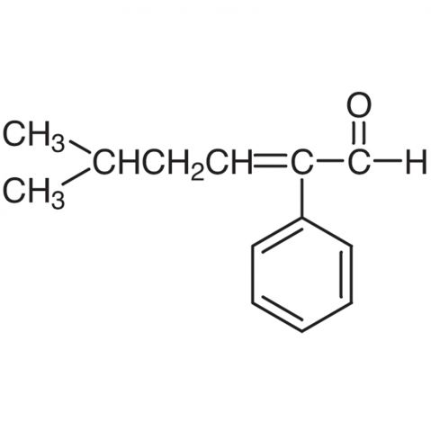 5-Methyl-2-phenyl-2-hexenal التركيب الكيميائي