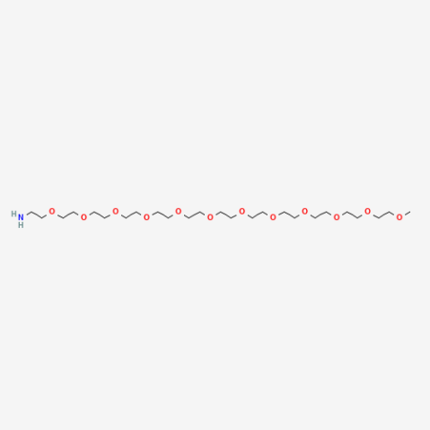 Methoxypolyethylene glycol amine Chemical Structure