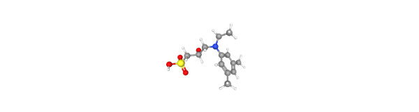 N-Ethyl-N-(2-hydroxy-3-sulfopropyl)-3,5- dimethylaniline sodium salt monohydrate Chemische Struktur