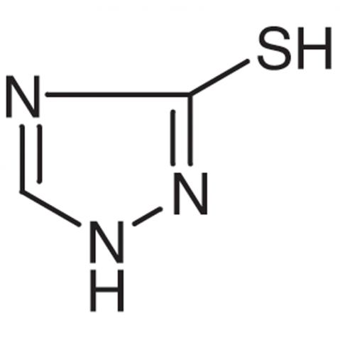 3-Mercapto-1,2,4-triazole Chemical Structure