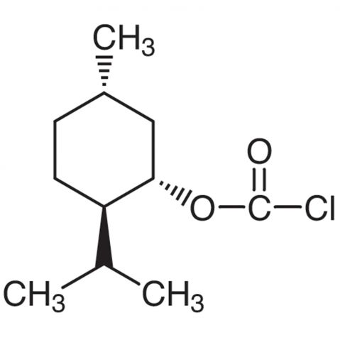 (1S)-(+)-Menthyl chloroformate Chemische Struktur