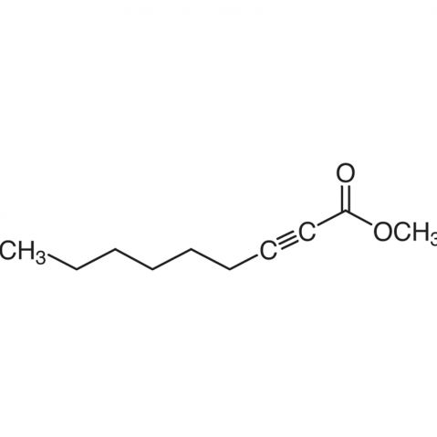 Methyl 2-nonynoate 化学構造