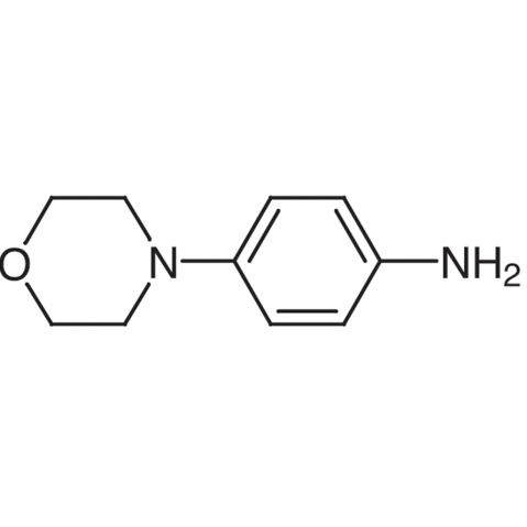 4-Morpholinoaniline التركيب الكيميائي