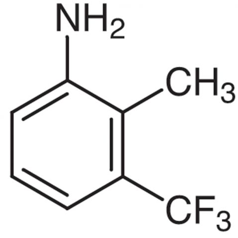 2-Methyl-3-(trifluoromethyl)aniline Chemical Structure