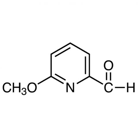 2-Methoxy-6-pyridinecarboxaldehyde Chemische Struktur