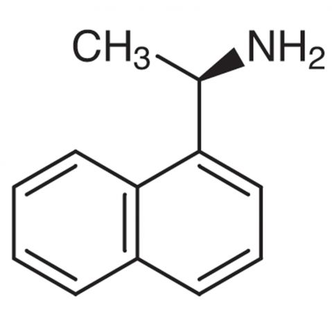 (R)-(+)-α-Methyl-1-naphthalenemethylamine Chemical Structure