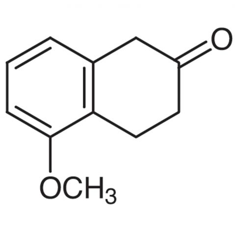 5-Methoxy-2-tetralone التركيب الكيميائي