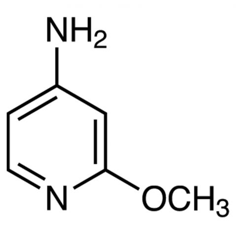 4-Amino-2-methoxypyridine 化学構造