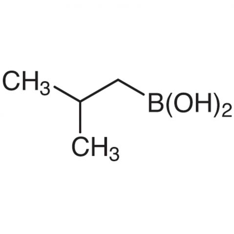 (2-Methylpropyl)boronic acid 化学構造