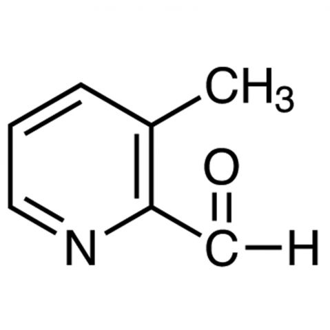 3-Methylpyridine-2-carboxaldehyde 化学構造