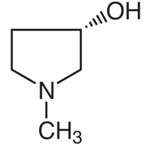 (S)-(+)-1-Methyl-3-pyrrolidinol 化学構造