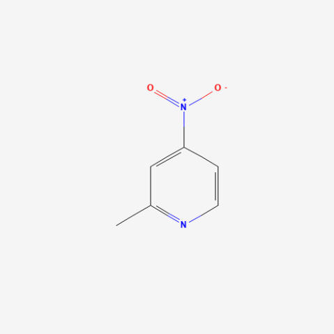 2-Methyl-4-nitropyridine Chemische Struktur