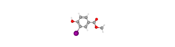 Methyl 4-hydroxy-3-iodobenzoate Chemical Structure