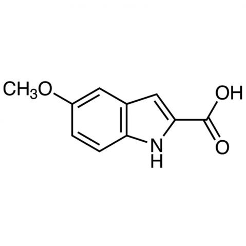 5-Methoxyindole-2-carboxylic acid Chemical Structure