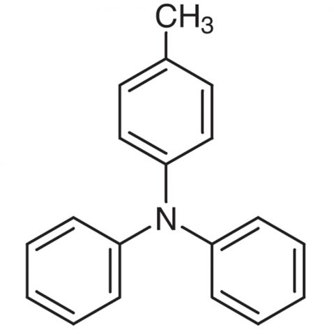 4-Methyltriphenylamine التركيب الكيميائي