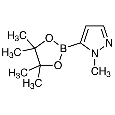 1-Methyl-1H-pyrazole-5-boronic acid pinacol ester 化学構造