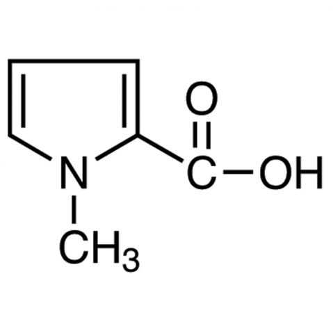 1-Methyl-2-pyrrolecarboxylic Acid التركيب الكيميائي