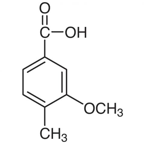 3-Methoxy-4-methylbenzoic Acid Chemische Struktur