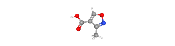 3-Methylisoxazole-4-carboxylic acid التركيب الكيميائي