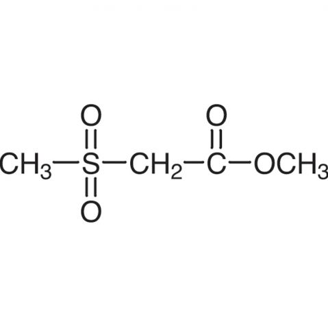 Methyl Methanesulfonylacetate Chemical Structure