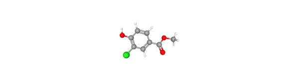 Methyl 3-chloro-4-hydroxybenzoate Chemical Structure