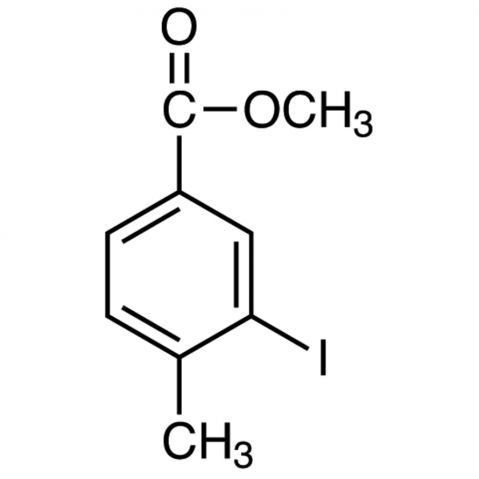 Methyl 3-iodo-4-methylbenzoate Chemical Structure