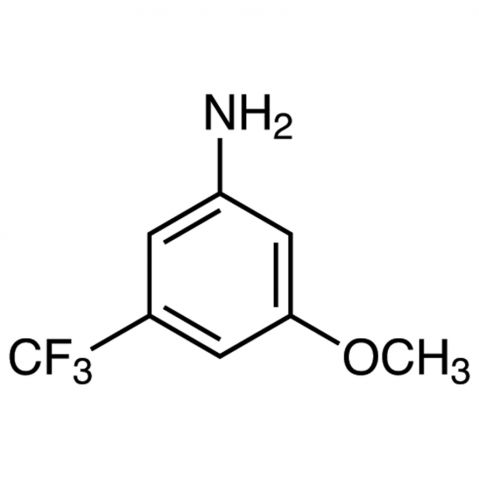 3-Methoxy-5-(trifluoromethyl)aniline Chemical Structure