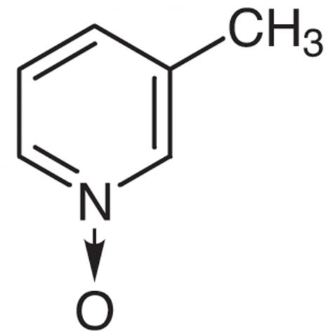 3-Methylpyridine N-Oxide Chemical Structure