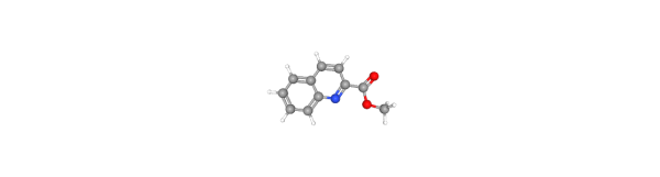 Methyl 2-quinolinecarboxylate التركيب الكيميائي