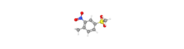 4-Methylsulfonyl-2-nitrotoluene 化学構造