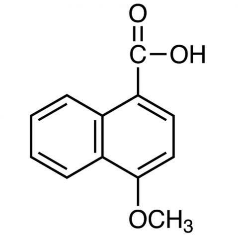 4-Methoxy-1-naphthoic Acid التركيب الكيميائي