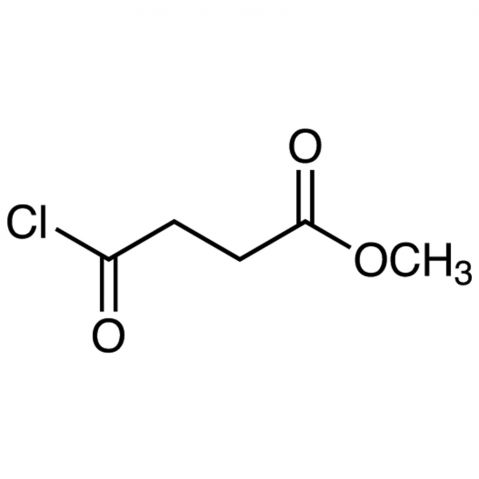 Methyl 4-chloro-4-oxobutyrate 化学構造