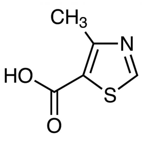 4-methylthiazole-5-carboxylic acid 化学構造