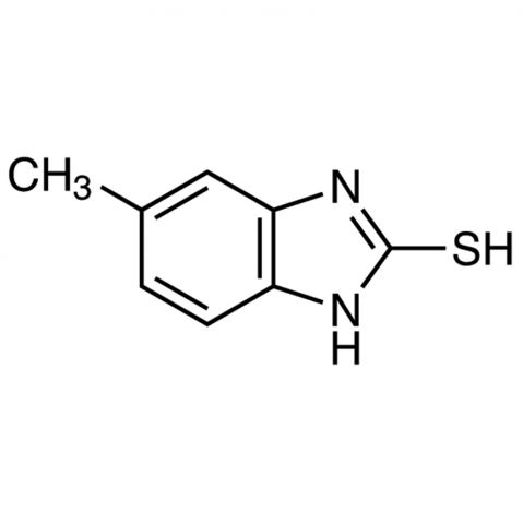 2-Mercapto-5-methylbenzimidazole Chemische Struktur