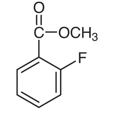 Methyl 2-Fluorobenzoate 化学構造