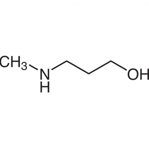 3-(Methylamino)-1-propanol 化学構造