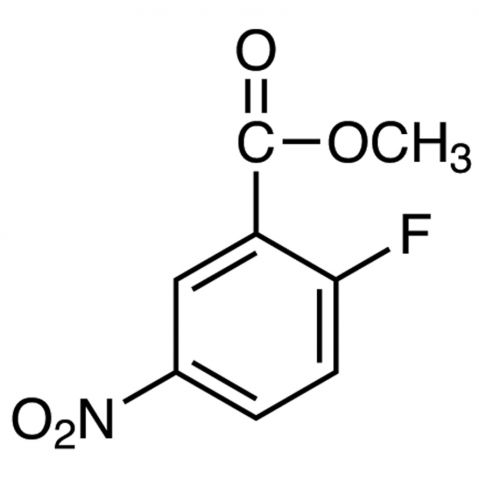 Methyl 2-fluoro-5-nitrobenzoate التركيب الكيميائي