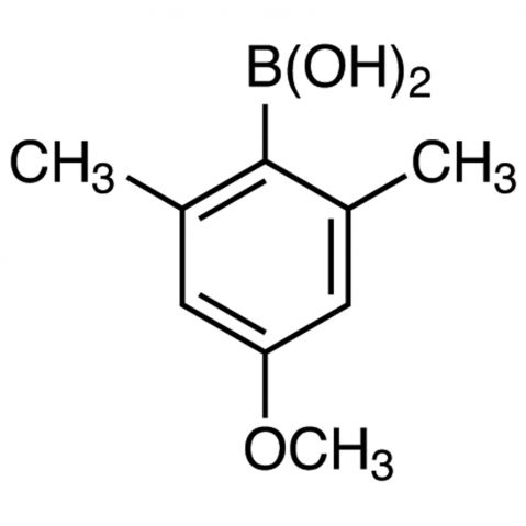 4-Methoxy-2,6-dimethylphenylboronic Acid (contains varying amounts of Anhydride) 化学構造