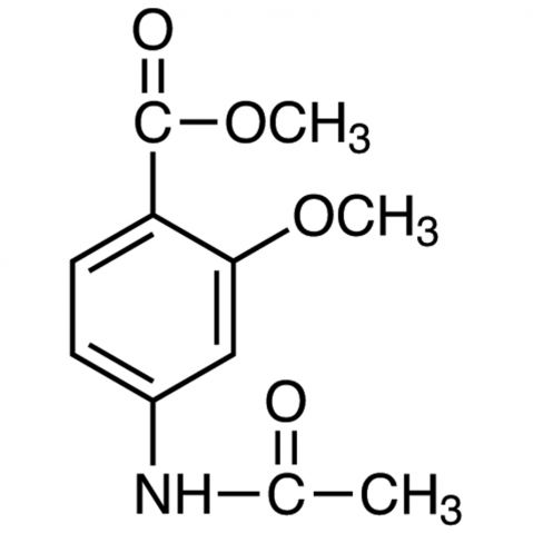 Methyl4-Acetamido-2-methoxybenzoate Chemische Struktur