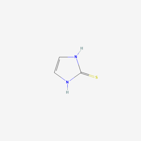 2-Mercaptoimidazole 化学構造