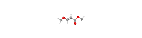 Methyl trans-3-methoxyacrylate Chemische Struktur