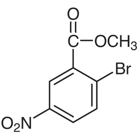 Methyl 2-bromo-5-nitrobenzoate Chemische Struktur